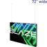 Blaze™ Hanging Light Box · 6' × 4'