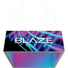 Blaze™ 3D Square Hanging Light Box · 10' × 4'
