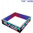 Blaze™ 3D Square Hanging Light Box · 12' × 3'
