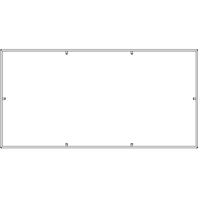 Formulate® Master Hanging Banner Sign · 10′ × 4′ Rectangle