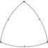 Formulate® Master Hanging Banner Sign · 10′ × 4′ Convex Triangle