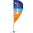 Zoom™ Flex Flag · D-Shaped