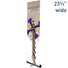 Mosquito™ 600 Retractable Banner Stand · 23½″ wide