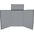 Fast Trak™ Folding Panel Tabletop Display · 4′ wide