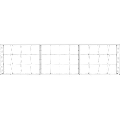 Embrace™ Tension Fabric Display · 30′ wide × 7½′ tall