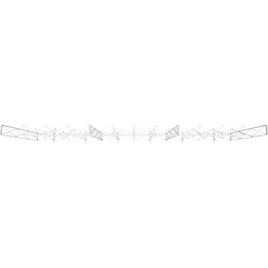 Embrace™ Tension Fabric Display · 30′ wide × 7½′ tall