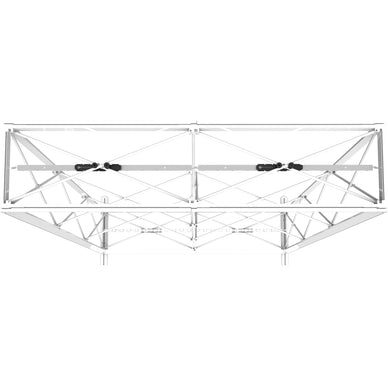 Embrace™ Tension Fabric Display · 5′ wide × 7½′ tall (BACKLIT)