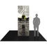 Formulate® 4-Sided Tower Display · 3′ wide × 8′ tall