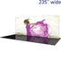 Formulate® Master Tradeshow Backdrop, Straight · 20′ wide, 7½′ tall