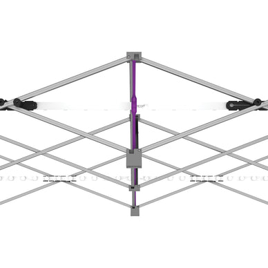 Hopup™ Tabletop Display, Straight · 5′w × 5′h (BACKLIT)