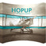 Hopup™ Pop-Up Display, Curved · 11½′w × 10′h