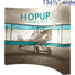 Hopup™ Pop-Up Display, Curved · 11½′w × 10′h