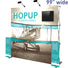 Hopup™ Pop-Up Display, Straight · 7½′w × 7½′h + Kit·01