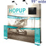 Hopup™ Pop-Up Display, Straight · 7½′w × 7½′h + Kit·01