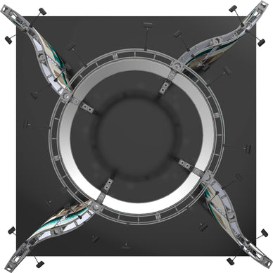 Orbital Express™ Truss Exhibit, Canis · 20′ × 20′ Island Booth