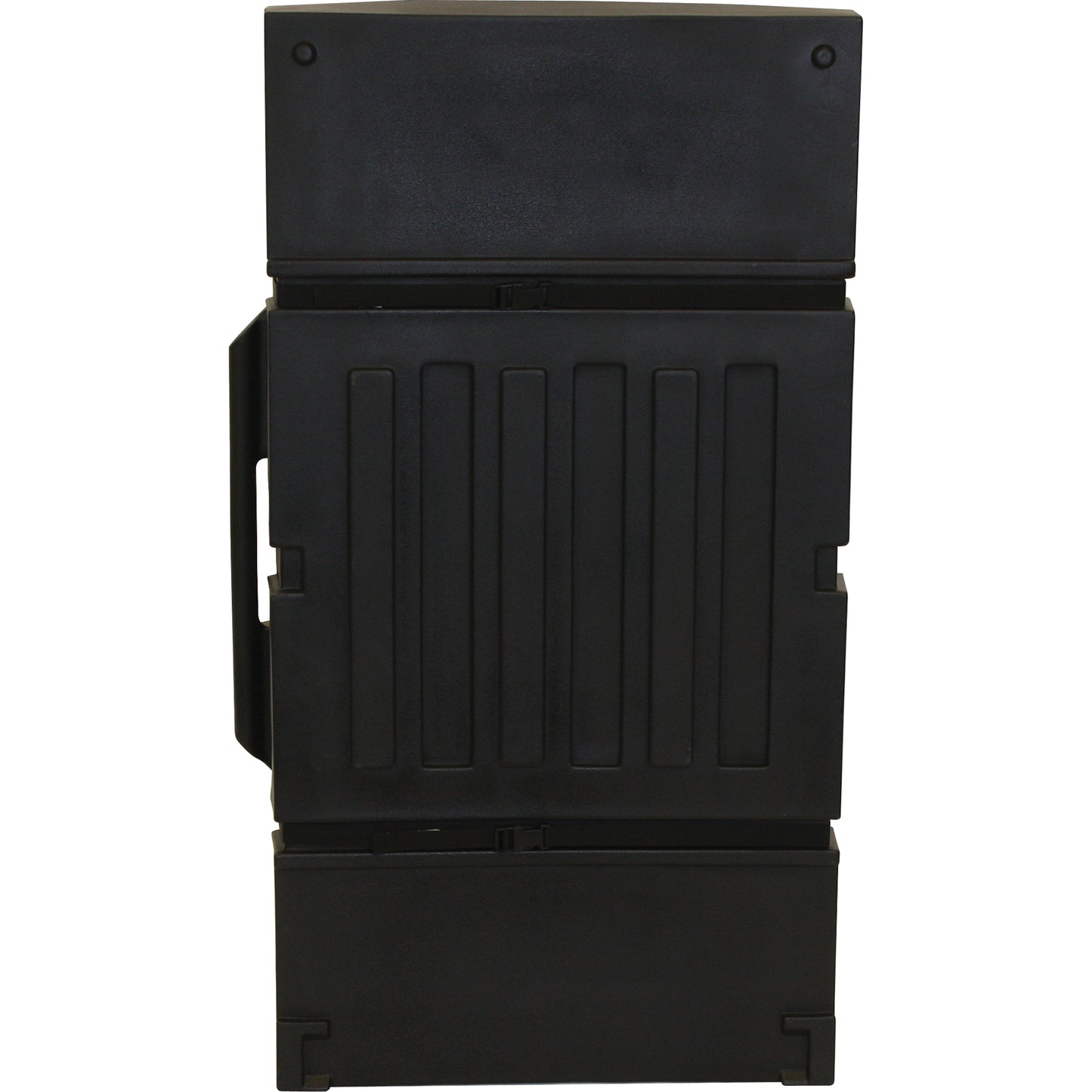 Vector Frame™ Monitor Kiosk · 48" wide (Double-Sided Mount)