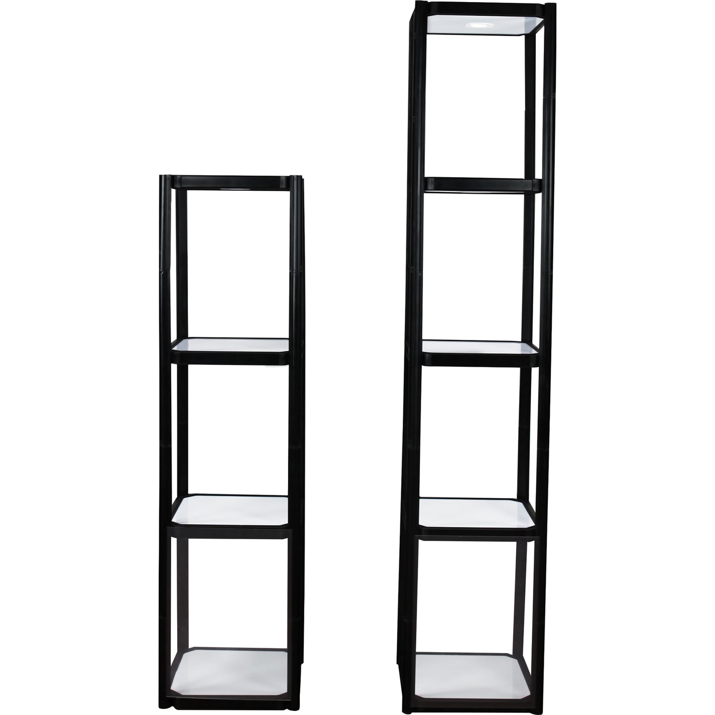 Two Twist models are available- One with three shelves and one with four shelves.