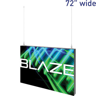 Blaze™ Hanging Light Box · 6' × 4'