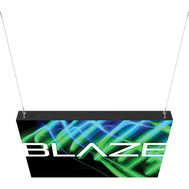 Blaze™ Hanging Light Box · 6' × 4'