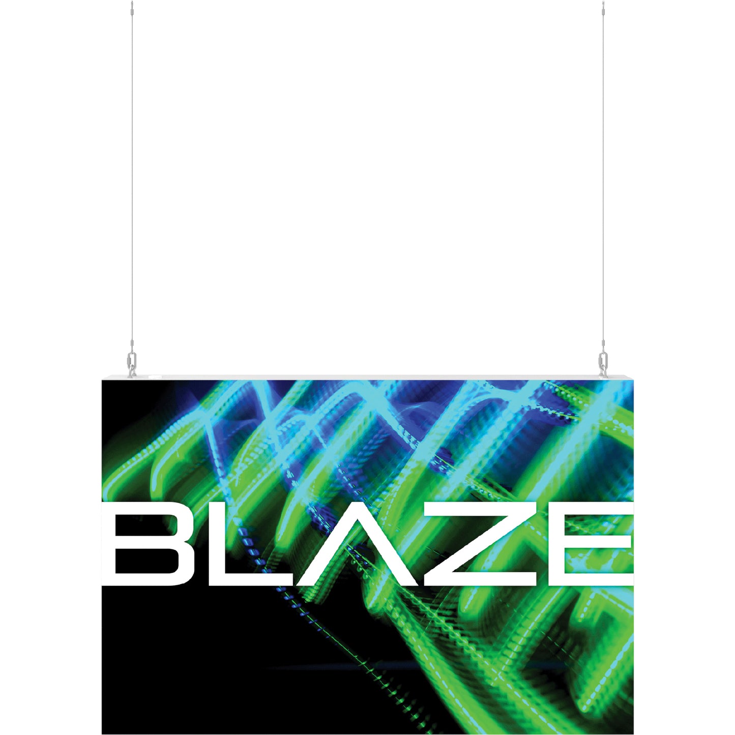 Blaze™ Hanging Light Box · 6' × 4'