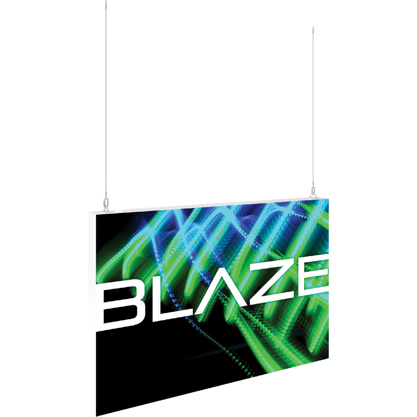 Blaze™ Hanging Light Box · 6' × 4'
