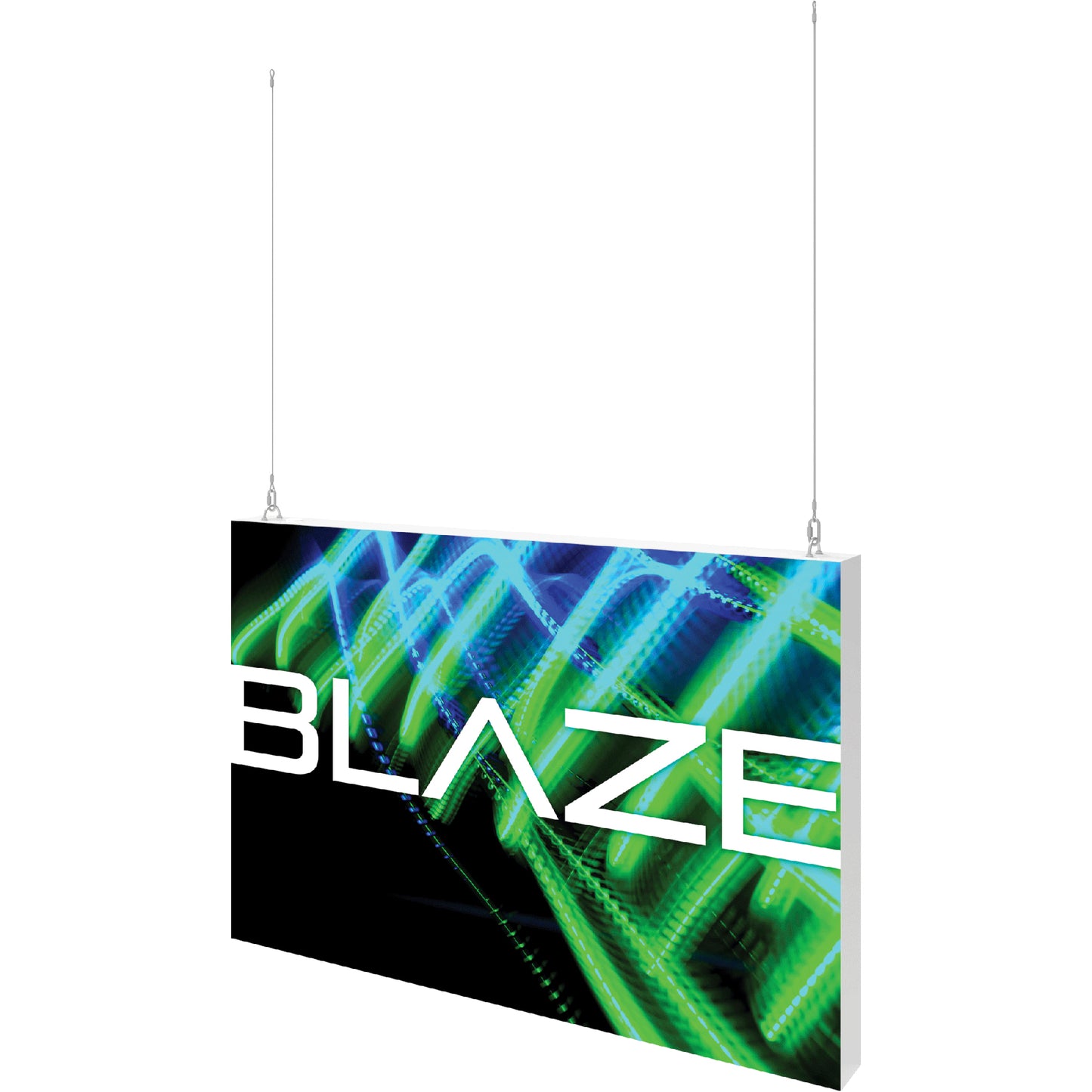 Blaze™ Hanging Light Box · 6' × 4'