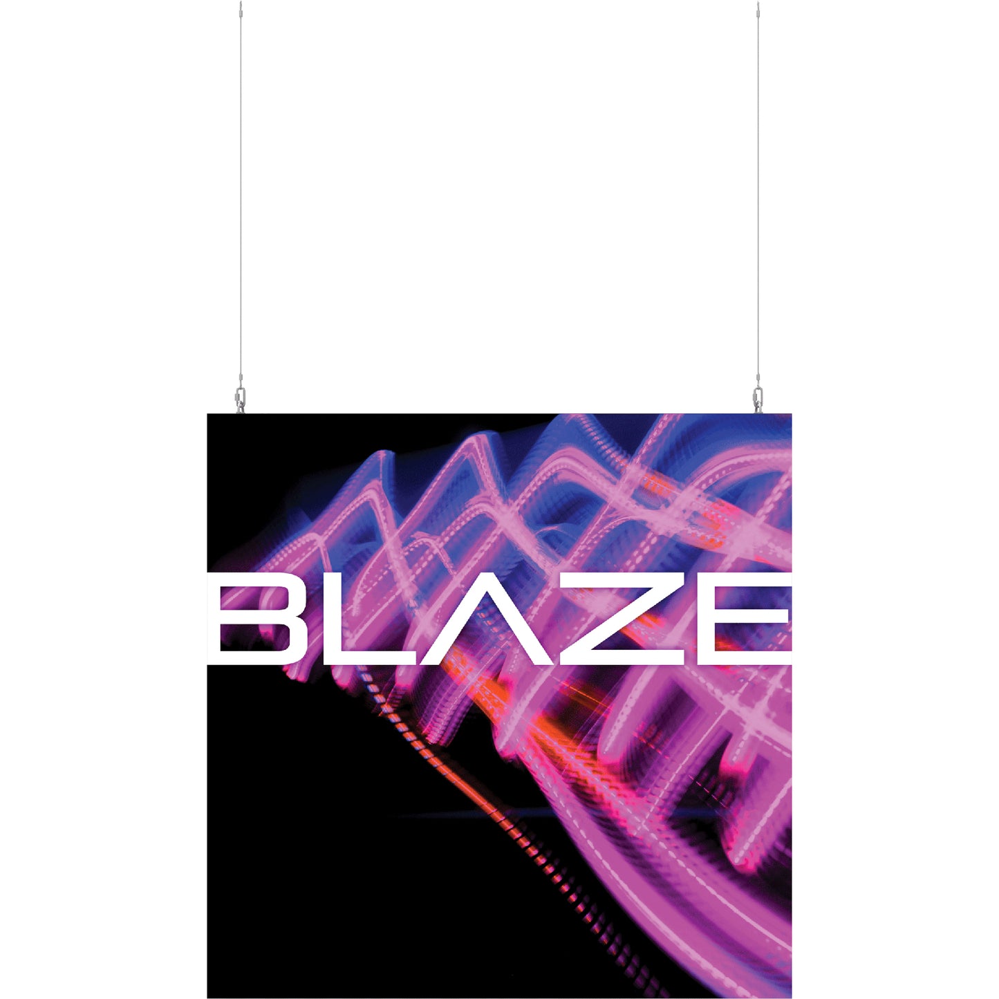 Blaze™ Hanging Light Box · 6' × 6'