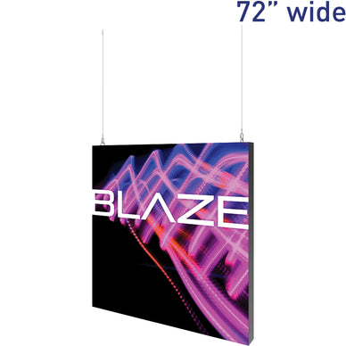 Blaze™ Hanging Light Box · 6' × 6'