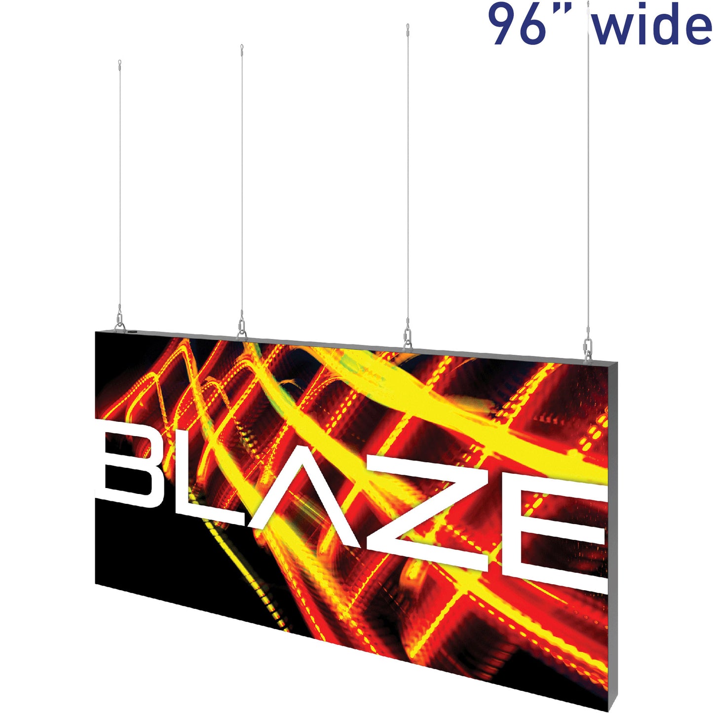 Blaze™ Hanging Light Box · 8' × 4'