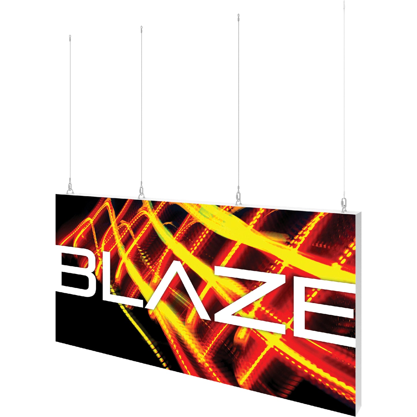 Blaze™ Hanging Light Box · 8' × 4'