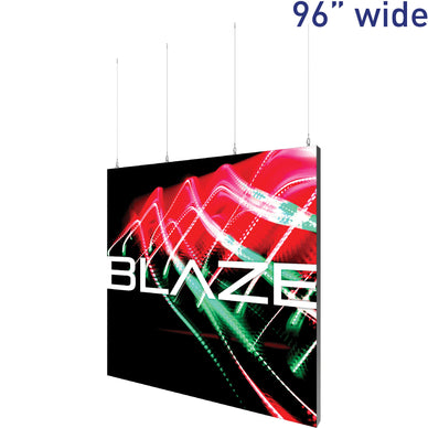 Blaze™ Hanging Light Box · 8' × 8'