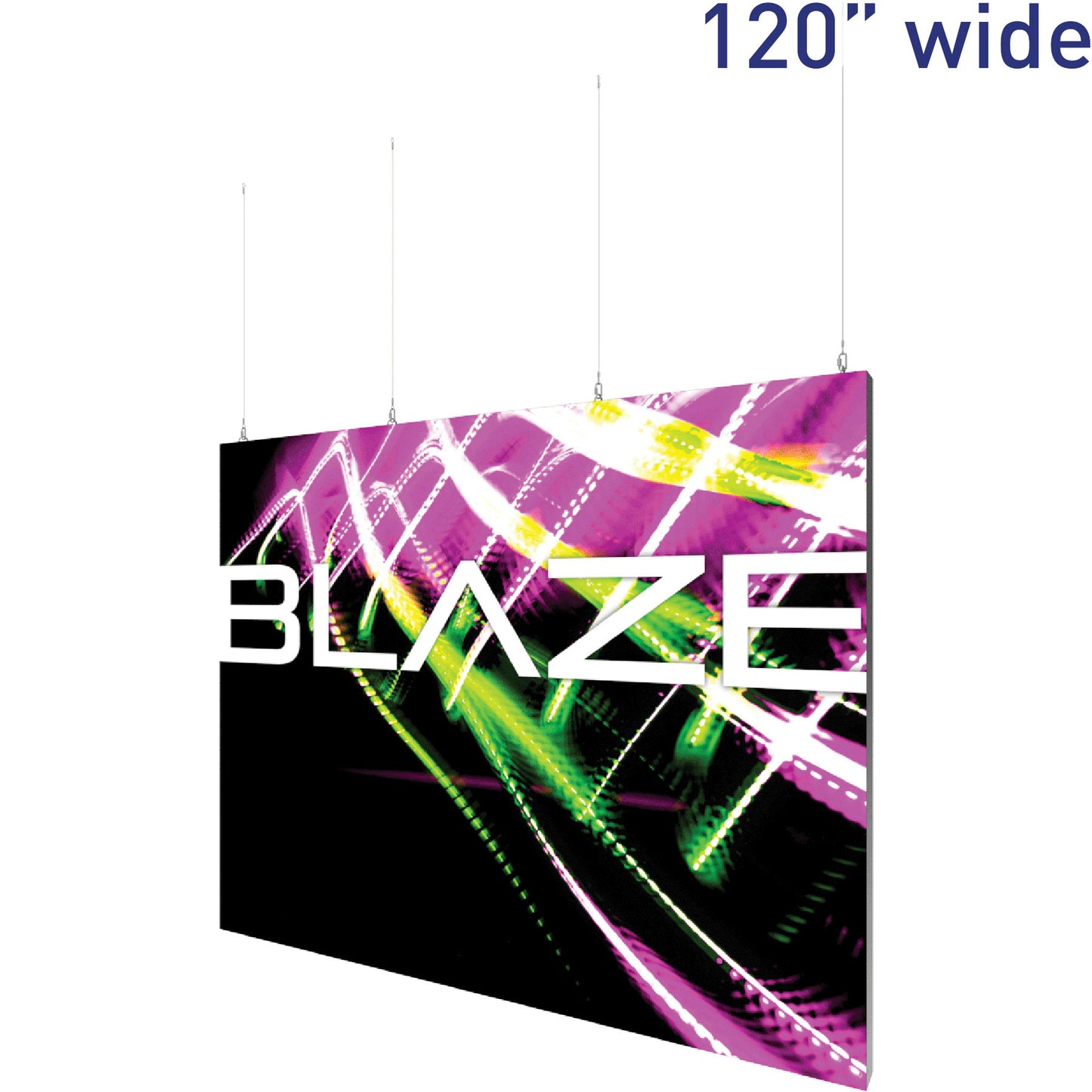 Blaze™ Hanging Light Box · 10' × 8'