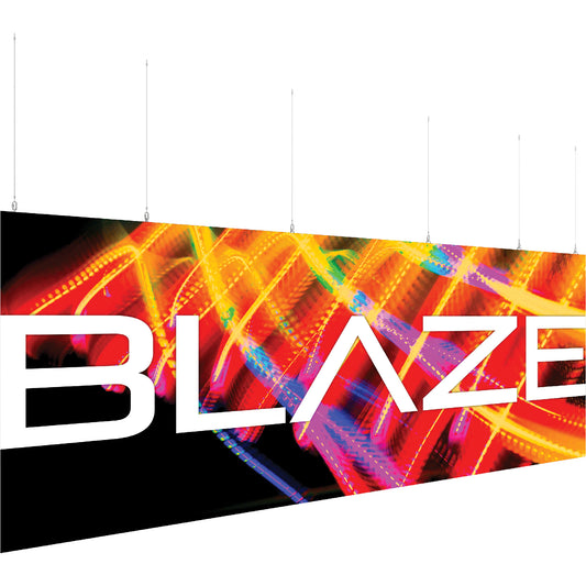 Blaze™ Hanging Light Box · 20' × 8'