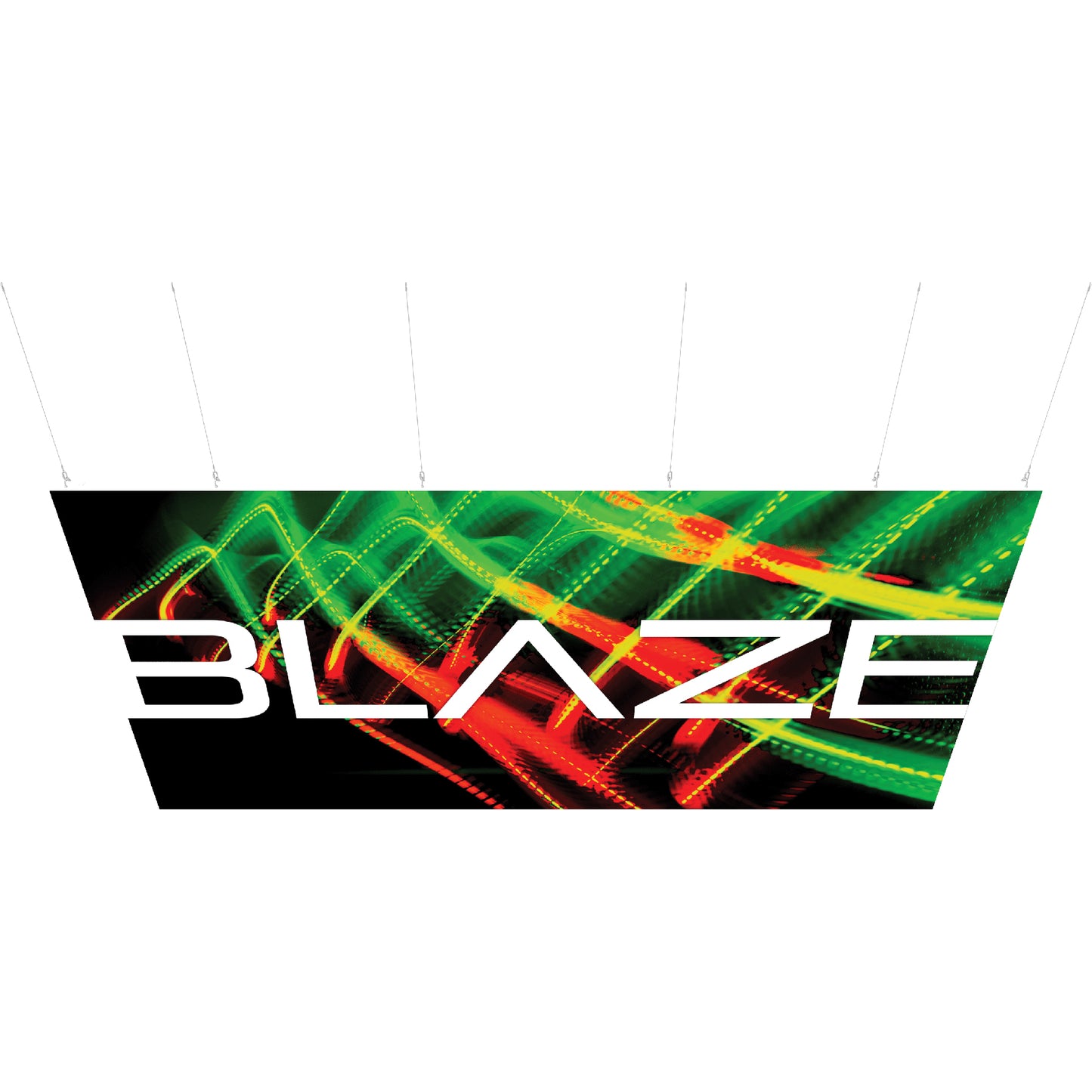 Blaze™ Hanging Light Box · 20' × 10'