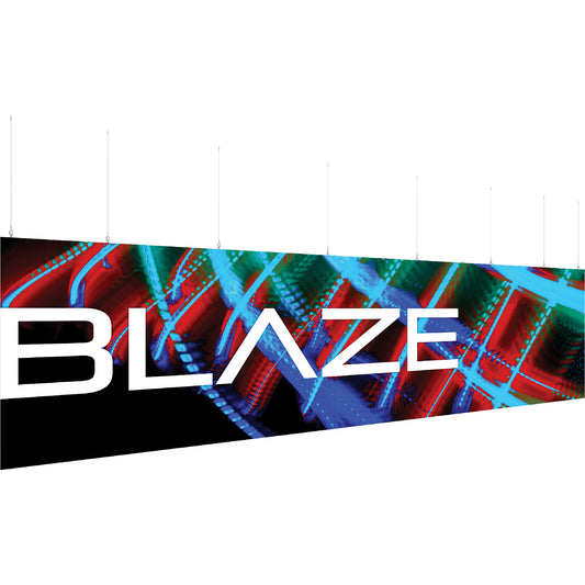Blaze™ Hanging Light Box · 30' × 8'