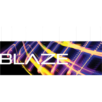 Blaze™ Hanging Light Box · 30' × 10'