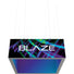Blaze™ 3D Square Hanging Light Box · 8' × 3'