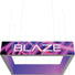 Blaze™ 3D Square Hanging Light Box · 10' × 2'