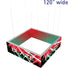 Blaze™ 3D Square Hanging Light Box · 10' × 3'