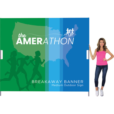 Breakaway™ Banner, Medium · 116½″w × 96″h