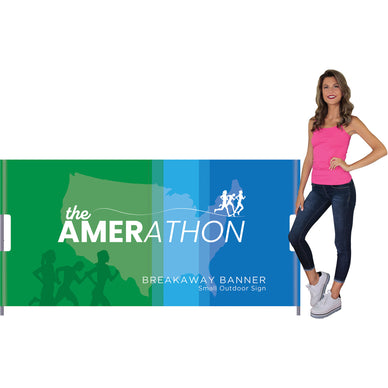 Breakaway™ Banner, Small · 96″w × 48″h