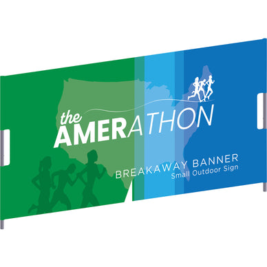 Breakaway™ Banner, Small · 96″w × 48″h