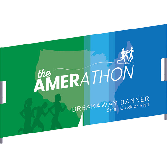 Breakaway™ Banner, Small · 96″w × 48″h