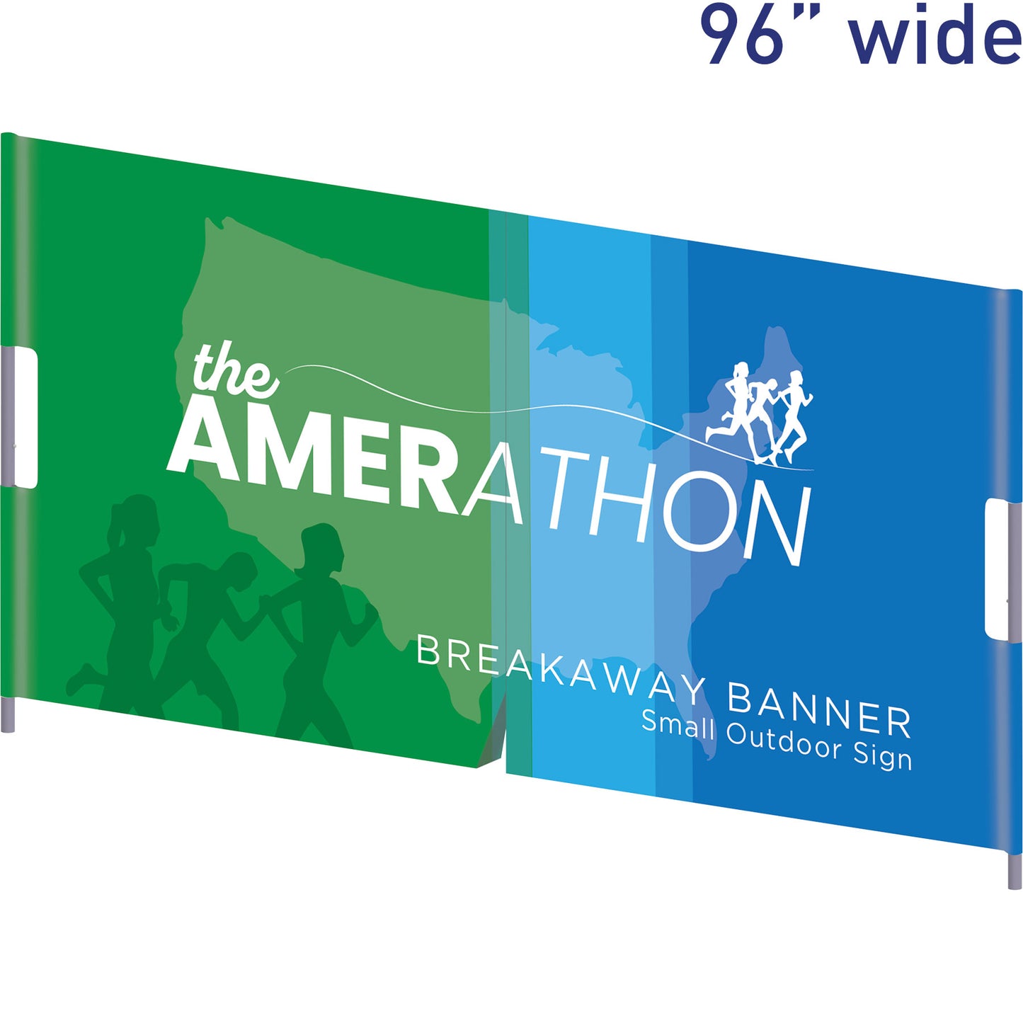 Breakaway™ Banner, Small · 96″w × 48″h