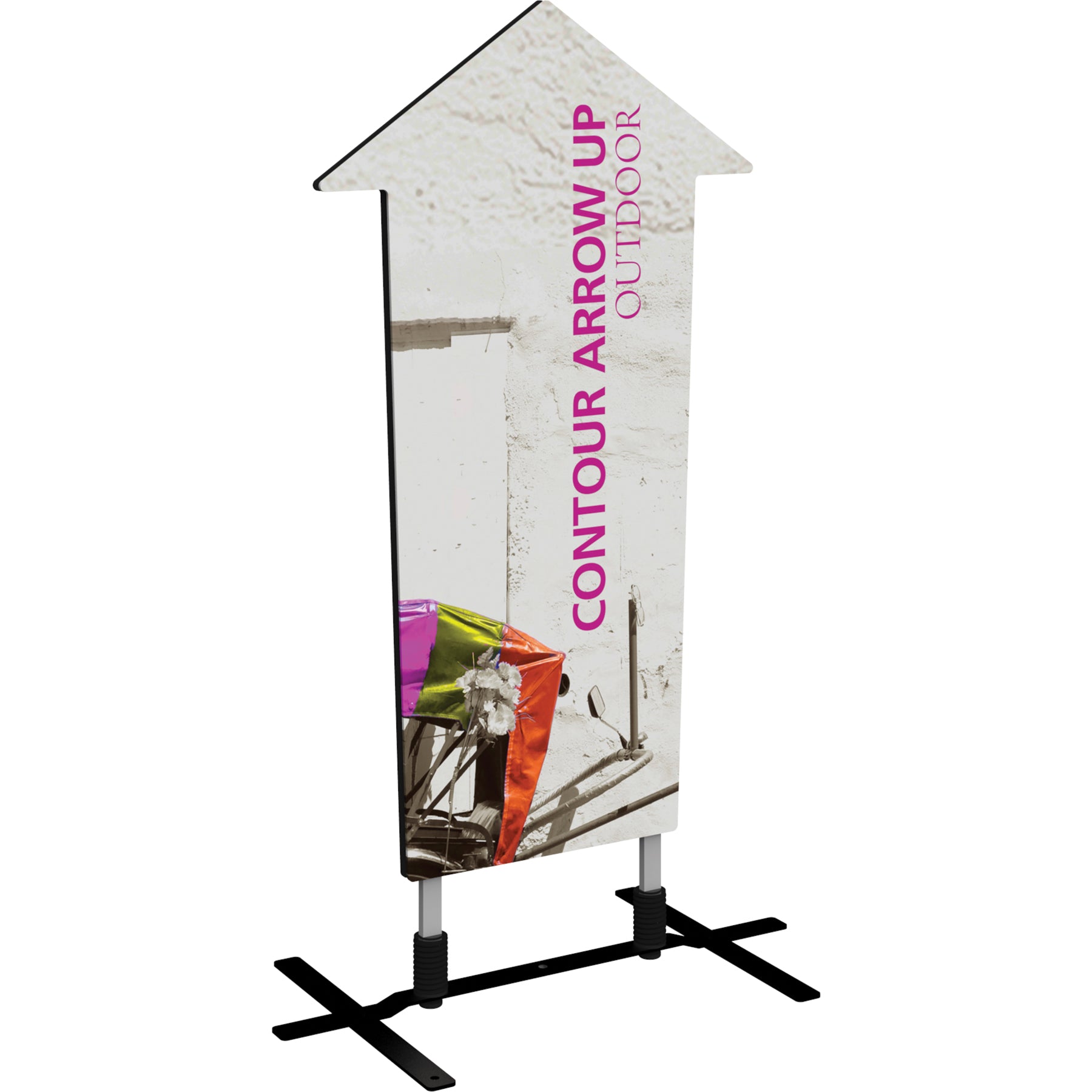 Contour™ UP ARROW-Shaped Indoor/Outdoor Sign – Epic Displays