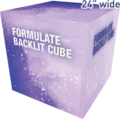Formulate® Freestanding Cube · Backlit