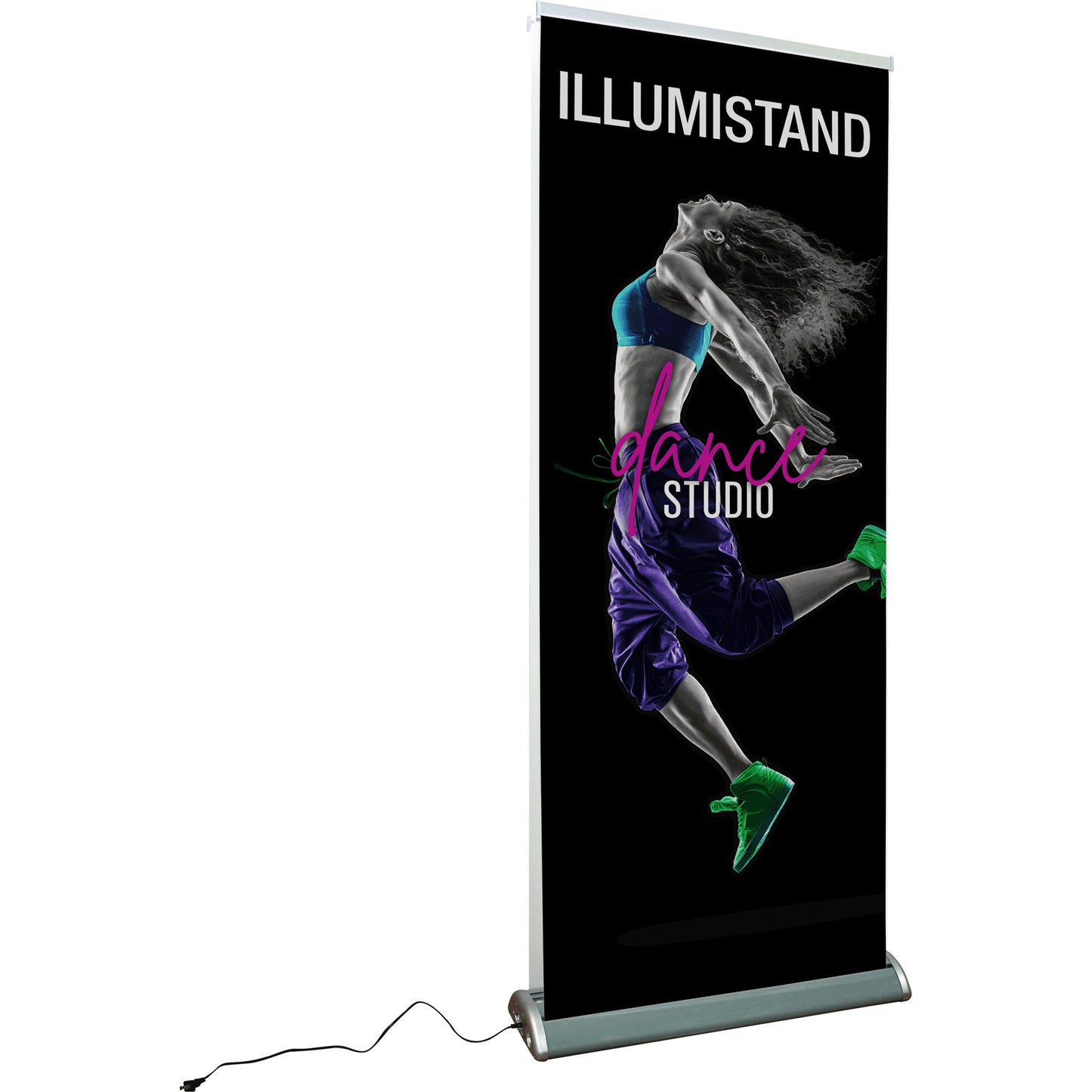 Assembled Illumistand Banner Stand - Not Illuminated