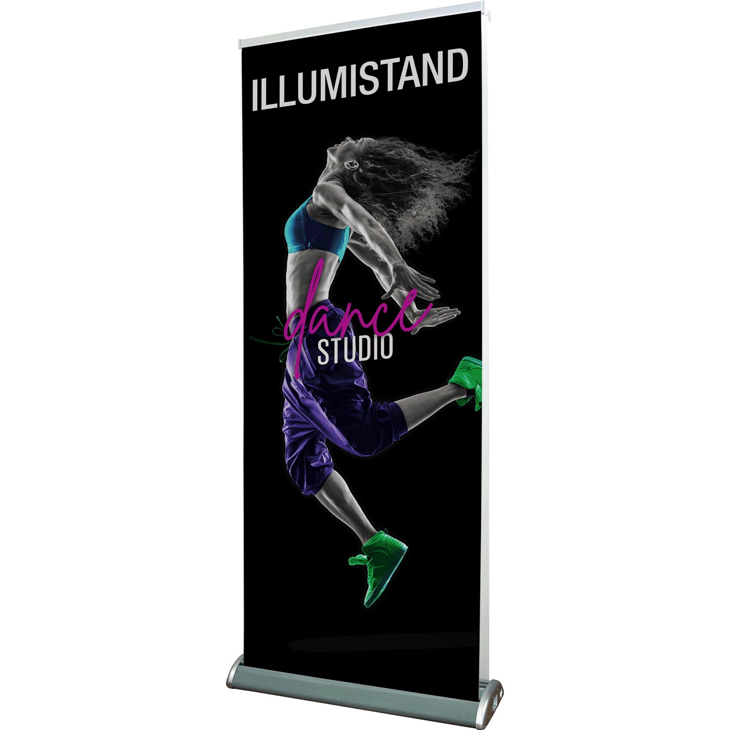 Assembled Illumistand Banner Stand - Not Illuminated