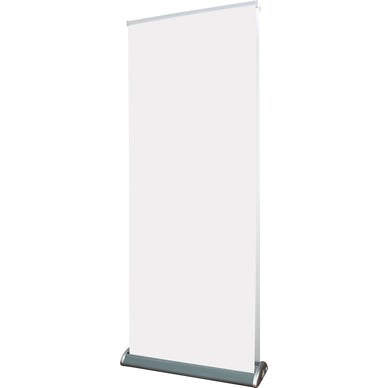 Illumistand™ Double-Sided Light-Up Retractable Banner Stand · 31″ wide