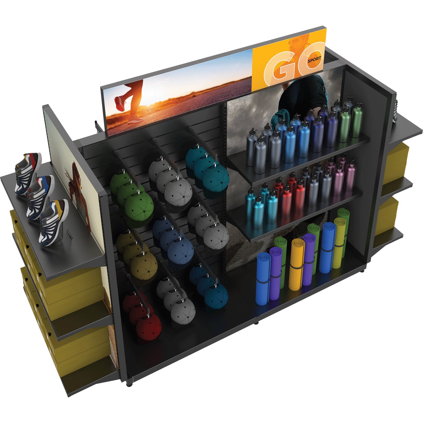 MODify™ Gondola Merchandise Kit 01